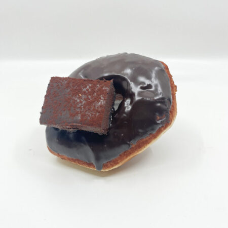 Chocolate tart donuts