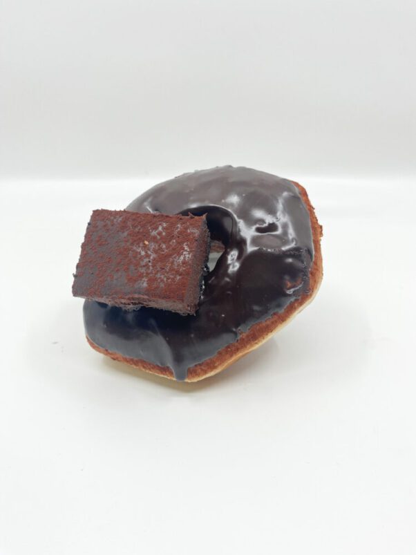Chocolate tart donuts
