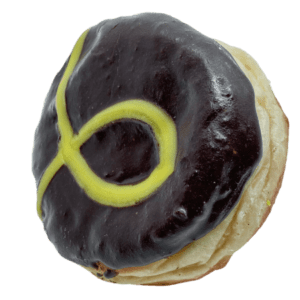 chocolate passion fruit from machino donuts