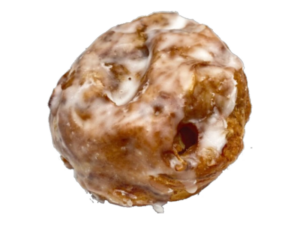 apple fritter from machino donuts in Toronto