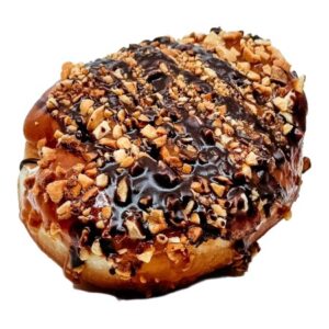 Snickers donuts from machino donuts in Toronto