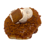 Caramel biscoff donut