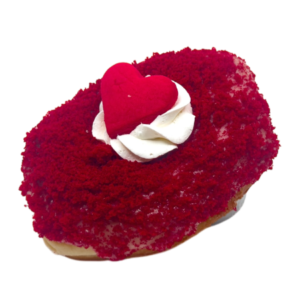 red velvet donut