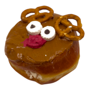 raindeer biscoff donut