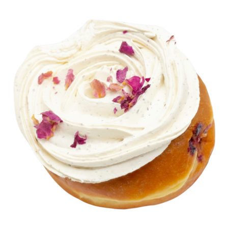 earl grey blueberry doughnut from machino donuts in Toronto