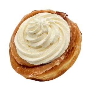 classic cinnamon bun doughnut