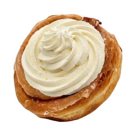classic cinnamon bun doughnut