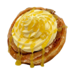 lemon cinnamon bun doughnut