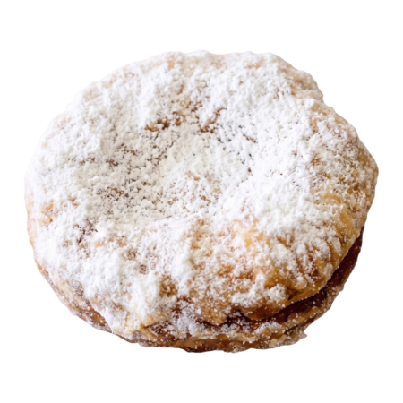 Taiwanese style crispy milk donut filled with whipped custard cream