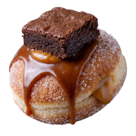 sticky toffee donut