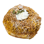 pumpkin coffee cake doughnut
